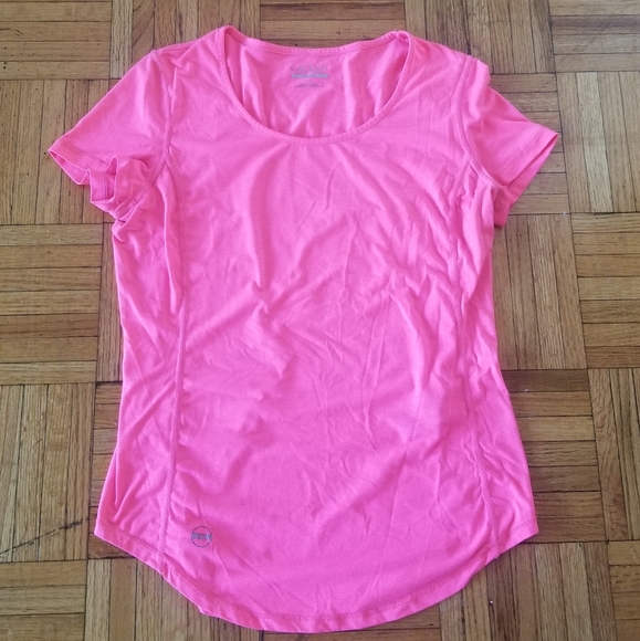 Lauren Ralph Lauren Tops - Ralph Lauren Cotton Blend Hot Pink Active Tee